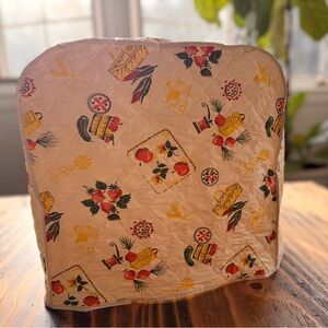 Vintage Quilted Vinyl Appliance Cover Kitchenaid Coffee Maker 1960s/70s